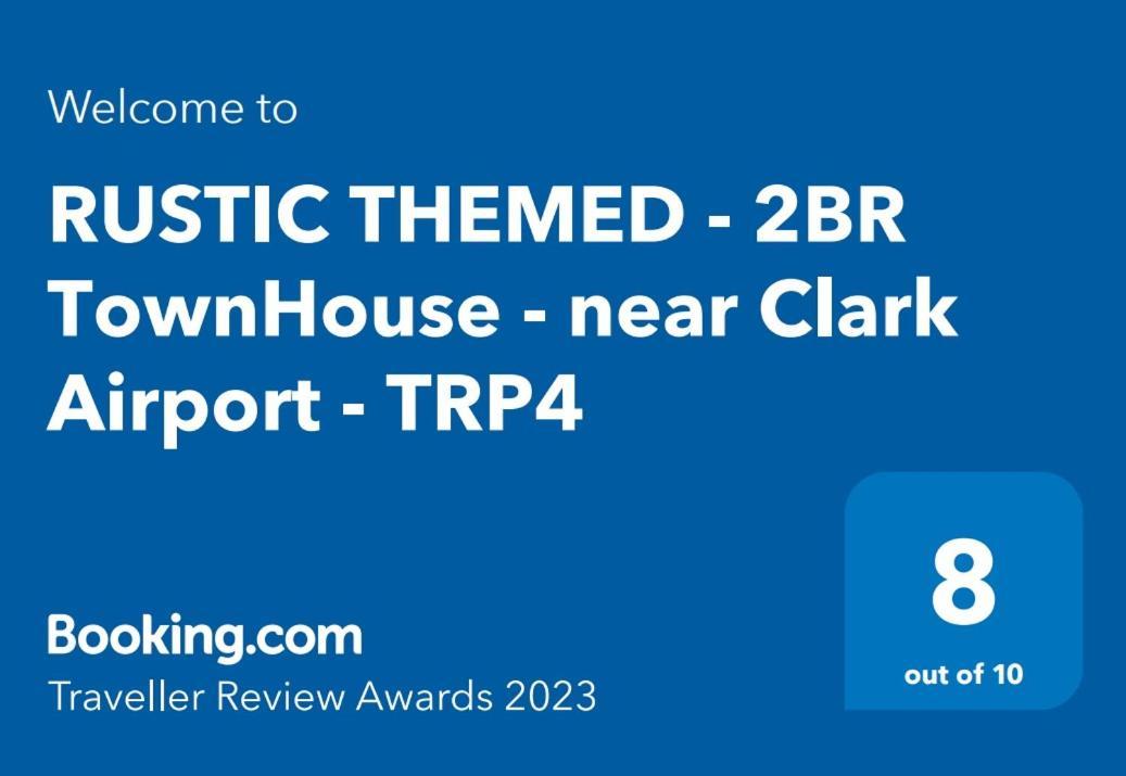 Rustic Themed - 2Br Townhouse - Near Clark Airport - Trp4 Mining Exterior foto